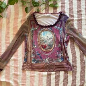 Vintage long sleeved shirt